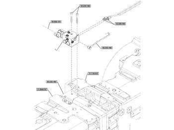 Hydraulic valve NEW HOLLAND