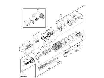 Clutch and parts JOHN DEERE