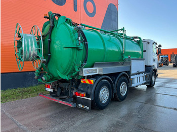 Vacuum truck Scania R 124 6x2*4 TANK 1500 I + 13000 l / VACUUM Moro PM200 year 2015 / PRESSURE Pratissoli 500 bar / 200 l/min: picture 4