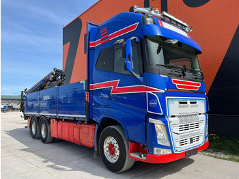Dropside/ Flatbed truck, Crane truck Volvo FH 540 6x4 PK26002 + JIB / PLATFORM L=6424 mm: picture 4