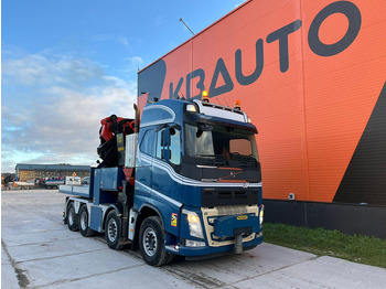 Dropside/ Flatbed truck, Crane truck Volvo FH 540 8x4 PK110002 + JIB + WINCH / COMBI / PLATFORM L=3662 mm: picture 4