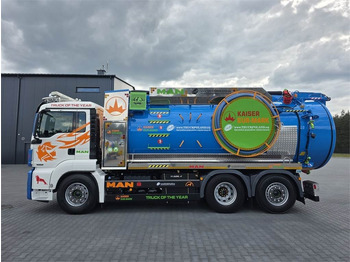 Vacuum truck MAN WUKO KAISER EUR-MARK PKL 7.9 FOR CLEANING SEWAGE E: picture 4