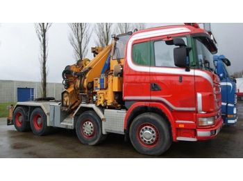 Tractor unit Scania SZM mit 108 TM EFFER kran: picture 1