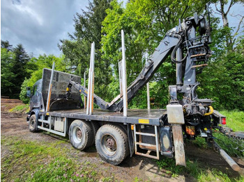 Timber truck, Crane truck Scania R R 580: picture 5