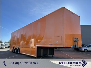 Closed box semi-trailer