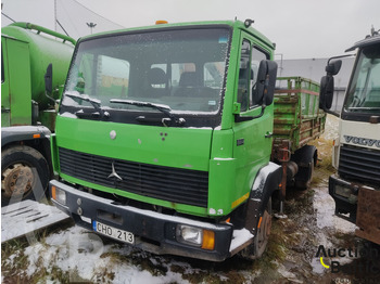 Tipper, Crane truck Mercedes-Benz 814: picture 2