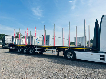 Timber semi-trailer PAVIC PRSH27 Plateau Rungen Schnellwechselsystem: picture 2