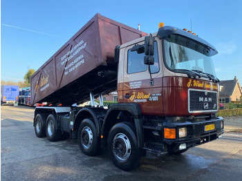 Tipper MAN 35 35.322 HOLLAND TRUCK FULL STEEL SPRING MANUAL ZF GEARBOX no 372: picture 2