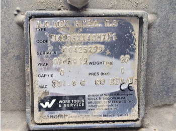 Quick coupler for Construction machinery snelwissel cw05 minigraver coupler cw05: picture 5