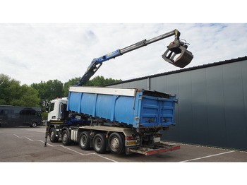 Crane truck Scania G 490 10X4 CABLE SYSTEM TRUCK WITH PALFINGER Q180Z95TR CRANE: picture 3