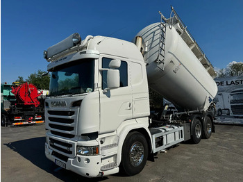 Tank truck Scania R580 V8 6x2, Retarder, Compressor, Silo / Bulk, 2015: picture 3