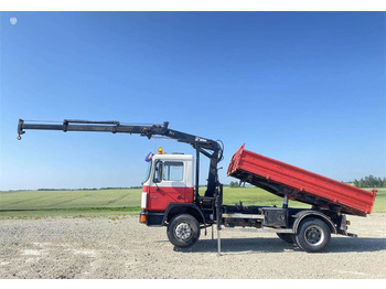 Tipper MAN 18.232 , Hiab 071HW: picture 1