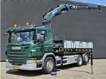 Dropside/ Flatbed truck SCANIA P 410
