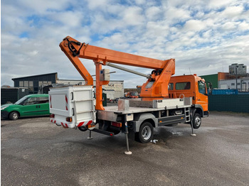Truck mounted aerial platform, Van Mercedes-Benz 815 4x2 Hubarbeitsbühne Wumag  170 high 17 m: picture 3