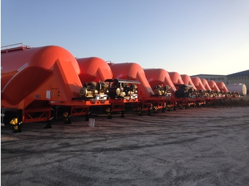 New Silo semi-trailer for transportation of cement NURSAN Steel W Type Silo: picture 4