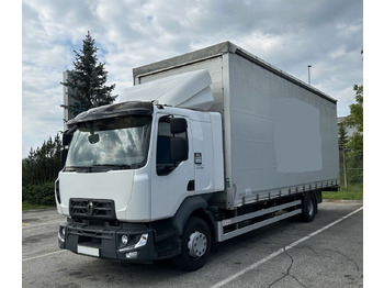 Curtainsider truck RENAULT D