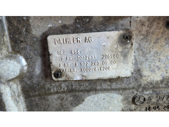 Gearbox MERCEDES-BENZ GEARBOX G - 56  AUTOMATIC: picture 2