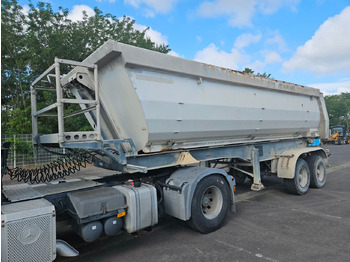 Tipper semi-trailer Meiller Stahlmulde Halbschale: picture 2
