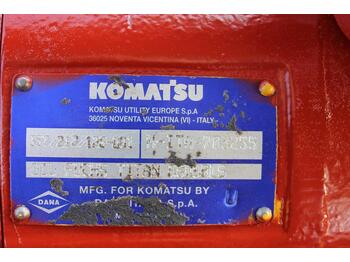 New Axle and parts for Construction machinery Komatsu Spicer 357-212-126-001 aus PW 95: picture 4