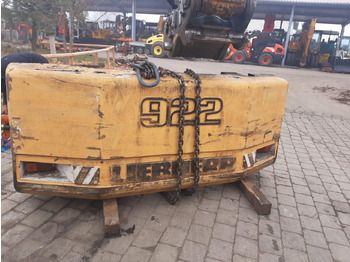 Counterweight for Excavator Liebherr A 922 LIT: picture 2 Counterweight for Excavator Liebherr A 922 LIT: picture 2