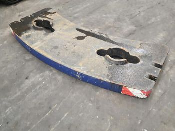Counterweight for Mobile crane Grove GMK 4090 counterweight 2.3T 04321879: picture 3 Counterweight for Mobile crane Grove GMK 4090 counterweight 2.3T 04321879: picture 3