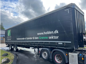 Curtainsider semi-trailer Krone 13,6 mtr gardin - lodretstående lift: picture 3