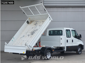 Tipper van Iveco Daily 35C16 3.0L Kipper met Kist Dubbel Cabine Dubbellucht 3,5t Trekhaak Airco Cruise Euro6 Tipper Benne Kieper 2m3 Airco Trekhaak Cru: picture 3