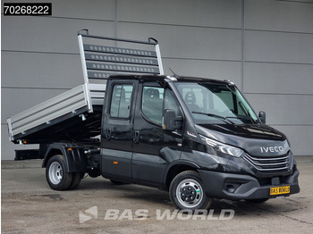 New Tipper van Iveco Daily 35C21 3 zijdige Kipper Dubbel Cabine 210PK 3.0L Dubbellucht Airco Cruise LED Camera Tipper 2m3 Airco: picture 2