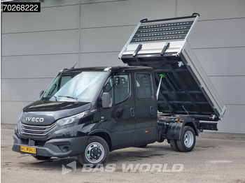 New Tipper van Iveco Daily 35C21 3 zijdige Kipper Dubbel Cabine 210PK 3.0L Dubbellucht Airco Cruise LED Camera Tipper 2m3 Airco: picture 5