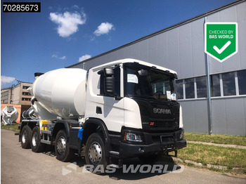 Concrete mixer truck SCANIA P