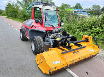 Farm trailer Aebi TT210 terratrac maaier mower pto front hef kubota: picture 4