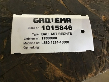 Counterweight for Construction machinery Liebherr: picture 2