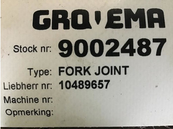 Spare parts Liebherr Fork Joint: picture 2