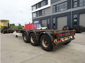 Container transporter/ Swap body semi-trailer Kögel SW24 Container Chassis / 2x Extendable / BPW + Drum: picture 3