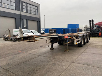 Container transporter/ Swap body semi-trailer Pacton TXC 343 Multi / 3x Extendable / 1x Lift Axle: picture 4