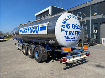 Tank semi-trailer Van Hool Tank / Inox / 3 compartments / 30000 LT: picture 4 Tank semi-trailer Van Hool Tank / Inox / 3 compartments / 30000 LT: picture 4