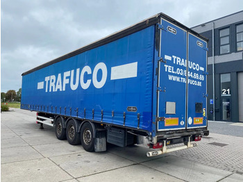 Curtainsider semi-trailer Van Hool Tautliner / ADR / 1x Lift axle / SAF + Disc: picture 2