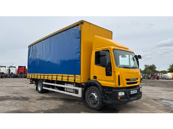 Curtainsider truck IVECO EuroCargo 180E