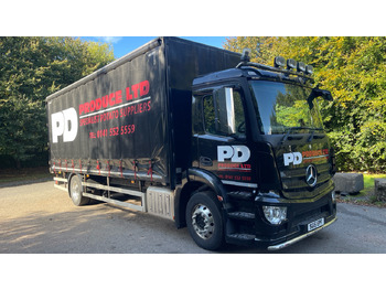 Curtainsider truck MERCEDES-BENZ Antos 1824