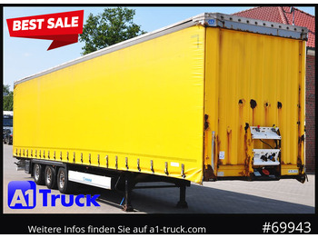 Curtainsider semi-trailer KRONE SD