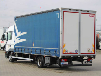 Curtainsider truck MAN TGL 8.190, EURO 6, TIRES 80%: picture 5
