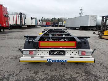 New Container transporter/ Swap body trailer Krone AZW 18, Maxilafette, Verstelldeichsel: picture 5