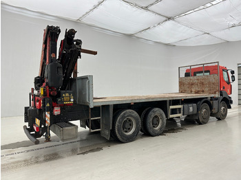 Dropside/ Flatbed truck, Crane truck Renault Kerax 370 DXi - 8x4: picture 4 Dropside/ Flatbed truck, Crane truck Renault Kerax 370 DXi - 8x4: picture 4