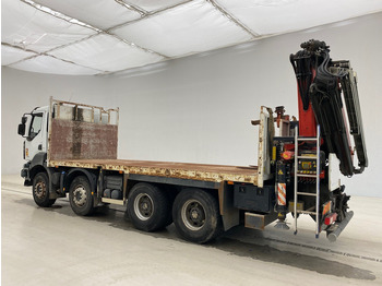 Dropside/ Flatbed truck, Crane truck Renault Kerax 430 DXi - 8x4: picture 4 Dropside/ Flatbed truck, Crane truck Renault Kerax 430 DXi - 8x4: picture 4