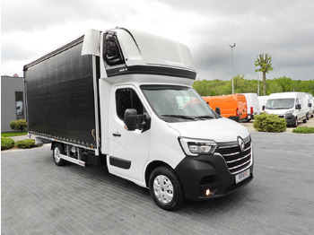 Curtain side van RENAULT MASTER  TARPAULIN 10 PALLETS WEBASTO CRUISE CONTROL LED LIGHTS PNEUMATICS AIR CONDITIONING  165HP: picture 4