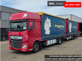 Curtainsider truck DAF XF