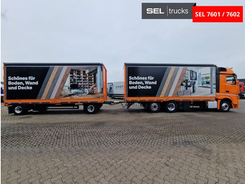 Curtainsider truck Mercedes-Benz Actros 2548 / Retarder / Aluklappen / Euro 6E: picture 4
