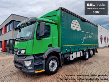Curtainsider truck MERCEDES-BENZ Antos