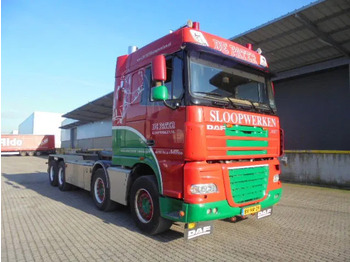 Hook lift truck DAF XF 105 410 FAD 8X4 STEEL SUSPENSION: picture 2
