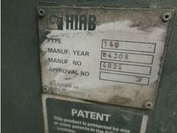 Loader crane for Truck Hiab 140/2: picture 5